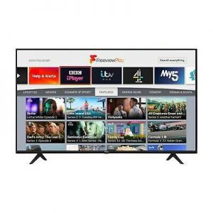 Refurbished Hisense 58" 4K Ultra HD with HDR10 LED Freeview Play Smart TV